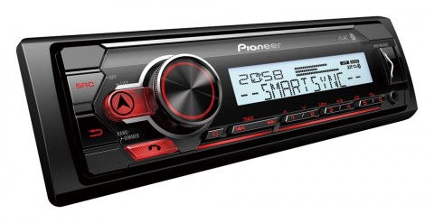 Automagnetola Pioneer MVH-MS410BT MP3, USB, AUX, Bluetooth (Marine)